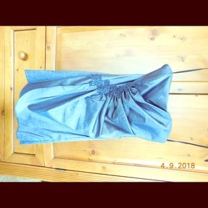 Xscape grey sequin special event dress